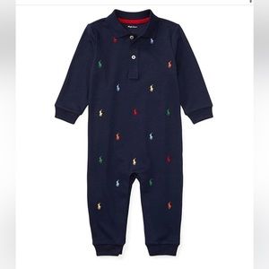 Ralph Lauren embroidered coverall NWT